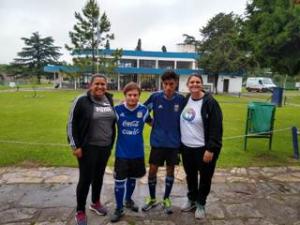 Dos azuleños entrenan en selecciones nacionales de fútbol